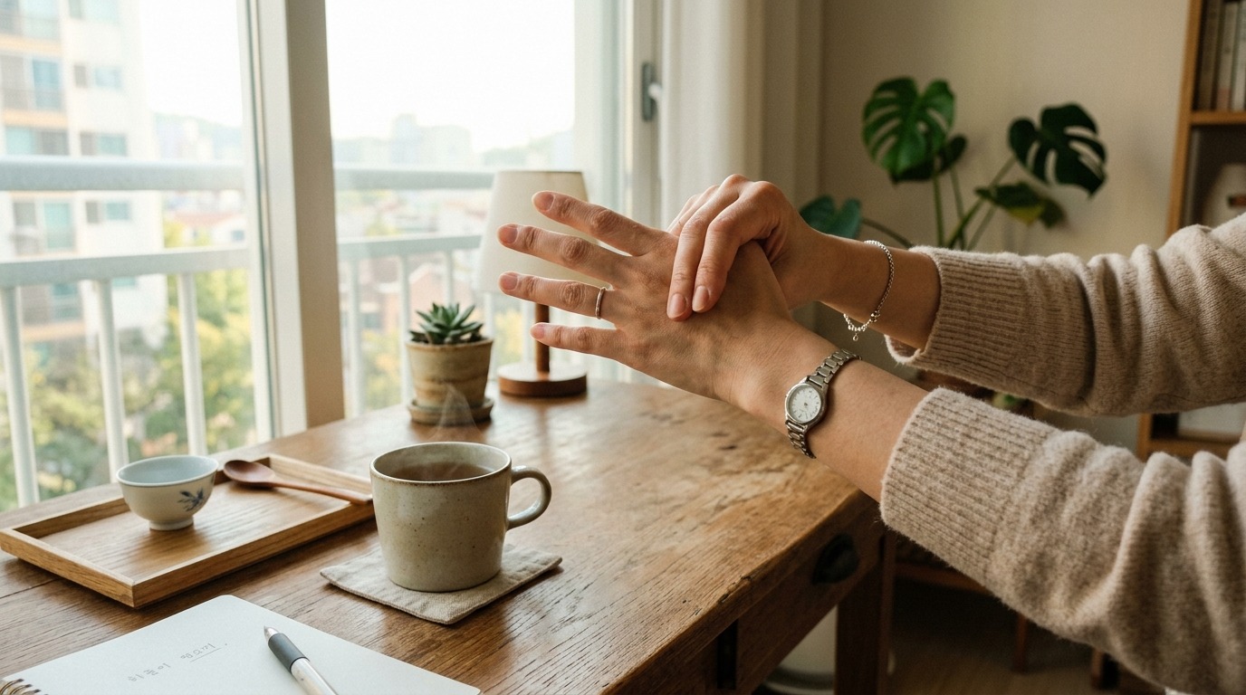 관절 통증 완화 스트레칭 방법