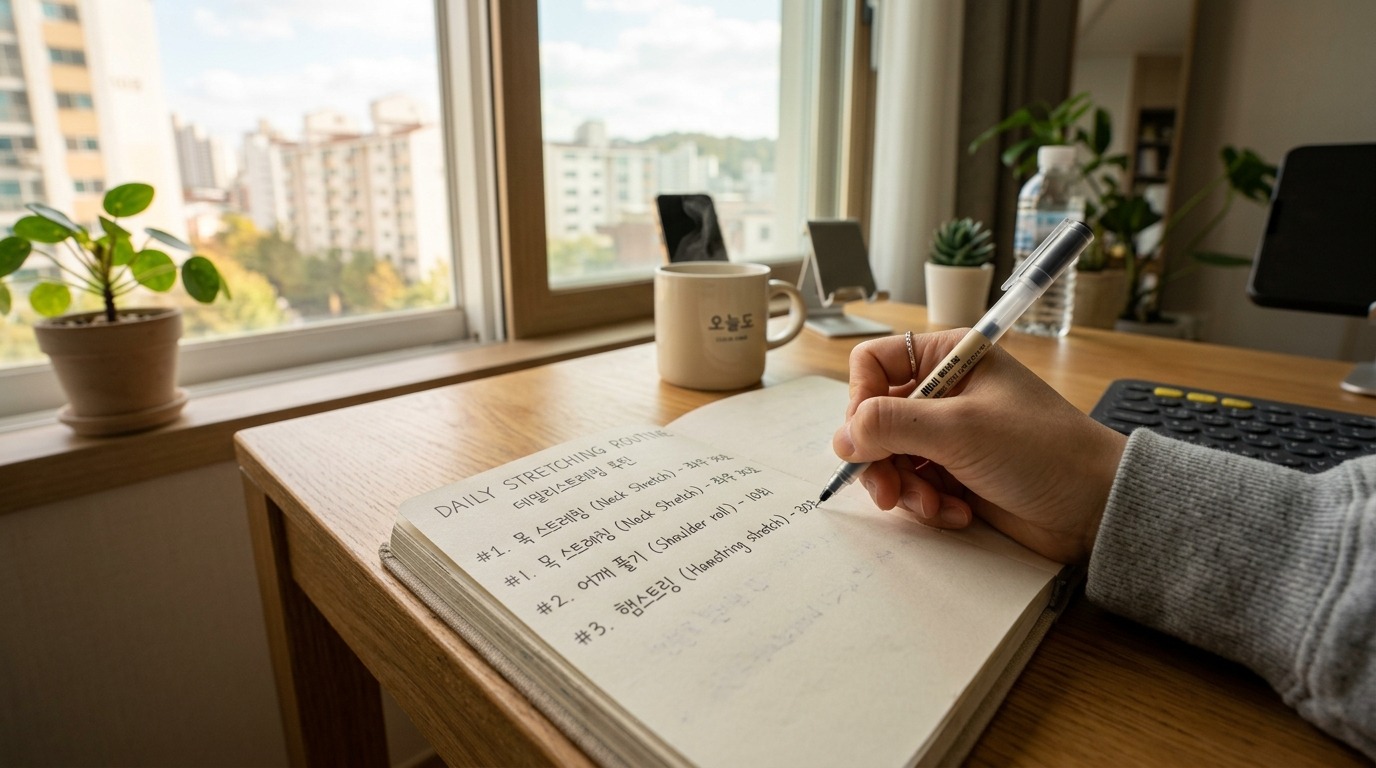 관절 통증 완화 스트레칭 방법