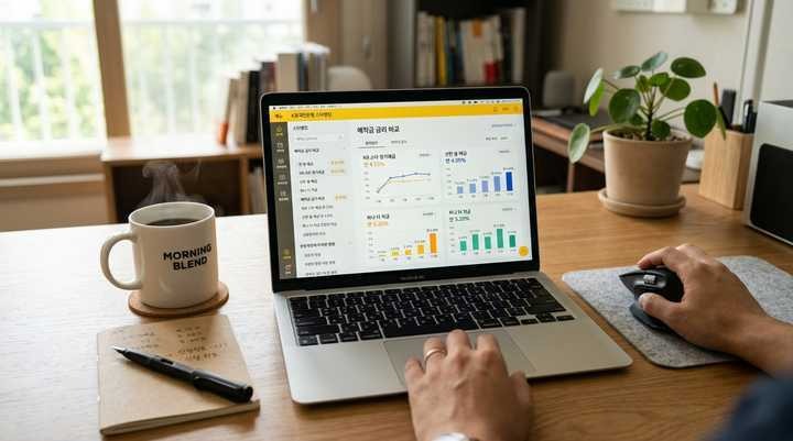 고금리 예금 추천 TOP 5 — 연 4% 넘는 꿀통장 비교 (2026년)