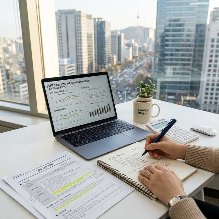 중소벤처기업부 정책자금 대출 금리 비교