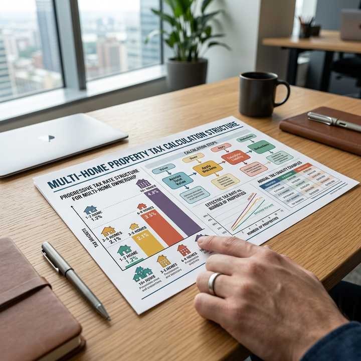 [2026 최신] 다주택자 종부세 계산기 2026: 실제 납부액 계산하는 방법