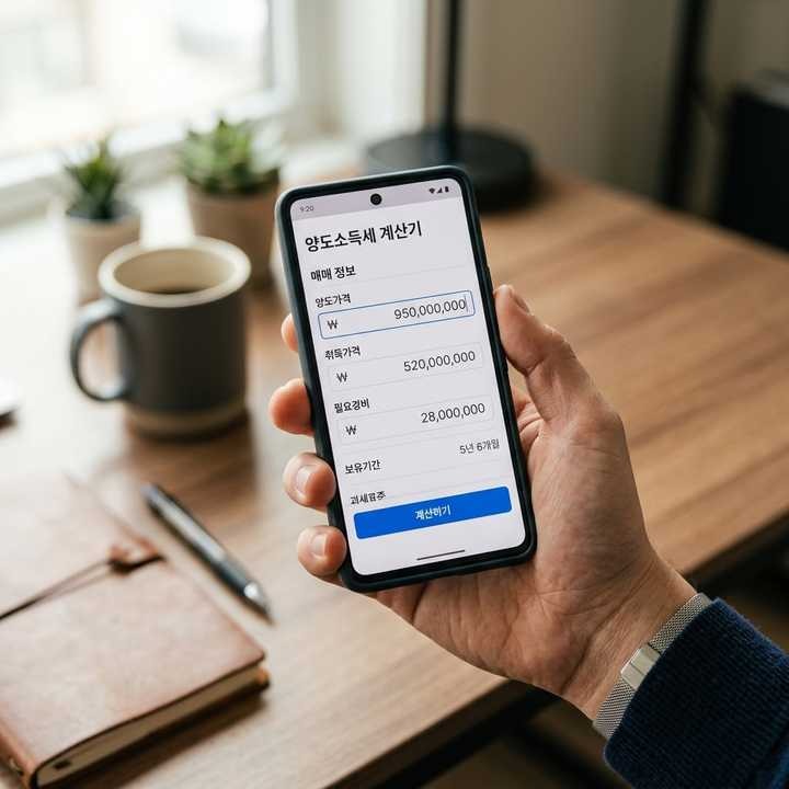 양도소득세 계산기 2026