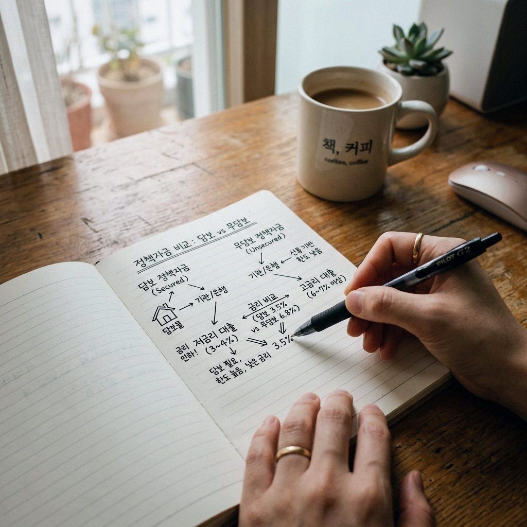 중소기업 정책자금 금리 조건 비교