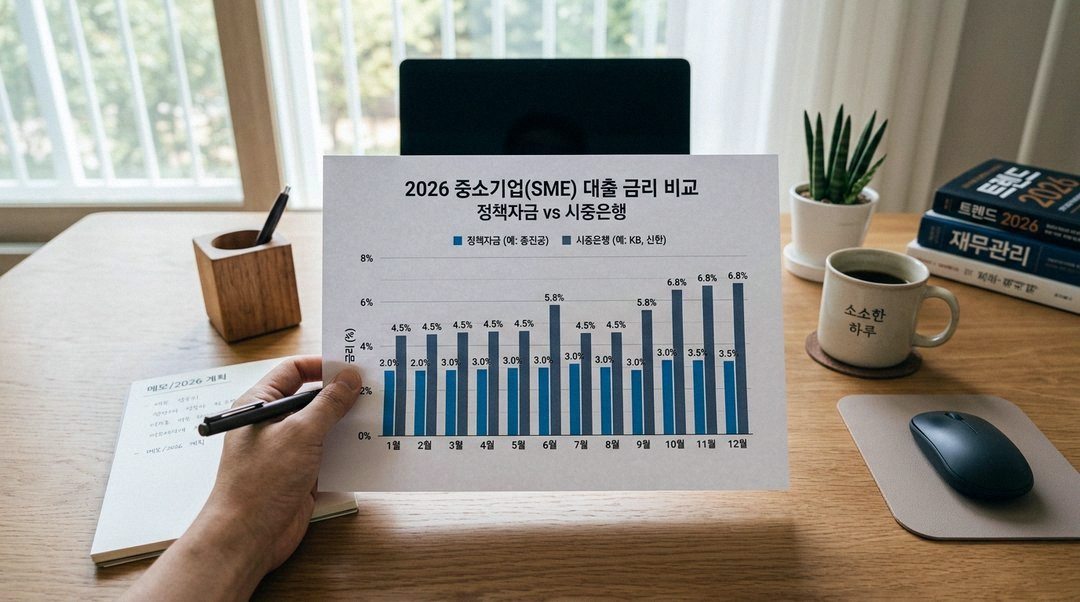 중소기업 정책자금 대출 금리 비교 2026