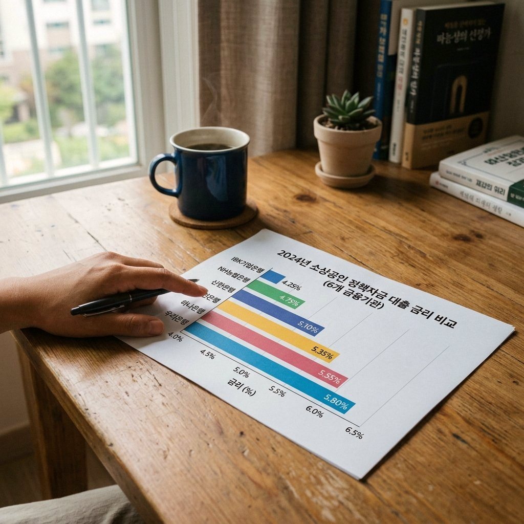 소상공인 정책자금 대출 금리 비교