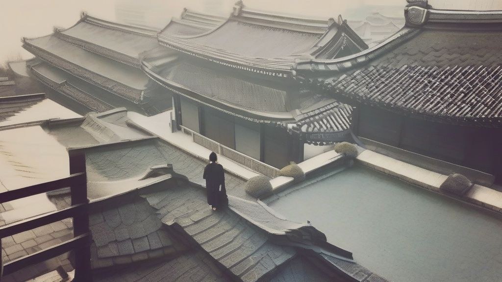 한국의 도시 스카이라인과 함께 떠오르는 태양. 부동산 투자 기회를 상징.