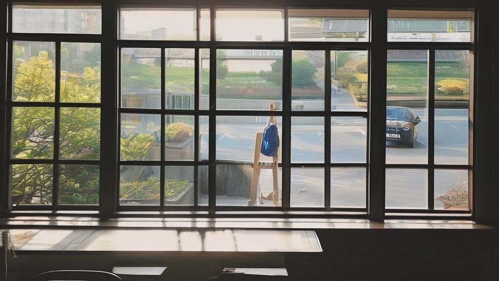 한국인이 노트북으로 애드센스 수익 그래프를 보며 미소짓는 모습