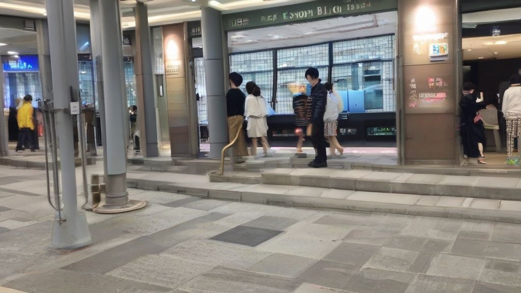 2026년 소상공인 바우처 신청 안내 현수막 앞에서 밝게 웃고 있는 한국인 소상공인 남성